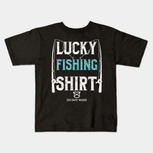 Lucky Fishing Shirt Kids T-Shirt